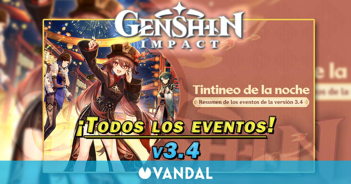 Genshin Impact v3.4 szczegółowo opisuje harmonogram wydarzeń: daty i nagrody