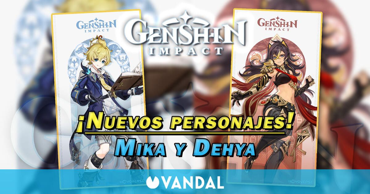 Genshin Impact rivela Mika e Dehya, due nuovi personaggi di Cryo e Pyro