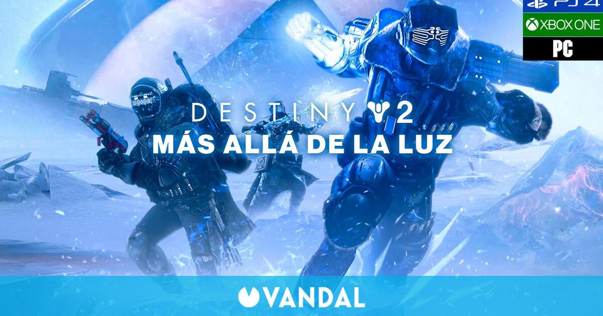 Análisis Destiny 2: Más allá luz - nueva era supone reinicio