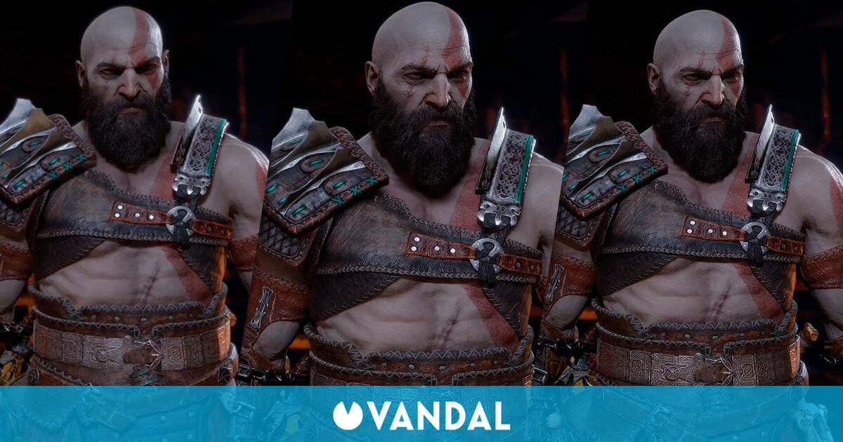 Así ve God of War: Ragnarok en PS4 Pro PS4 - Comparación - Vandal