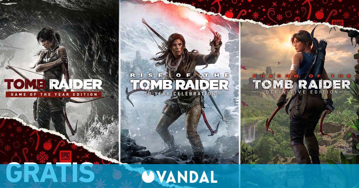 reflujo Auckland Disturbio La última trilogía de Tomb Raider disponible gratis para PC en Epic Games  Store - Vandal