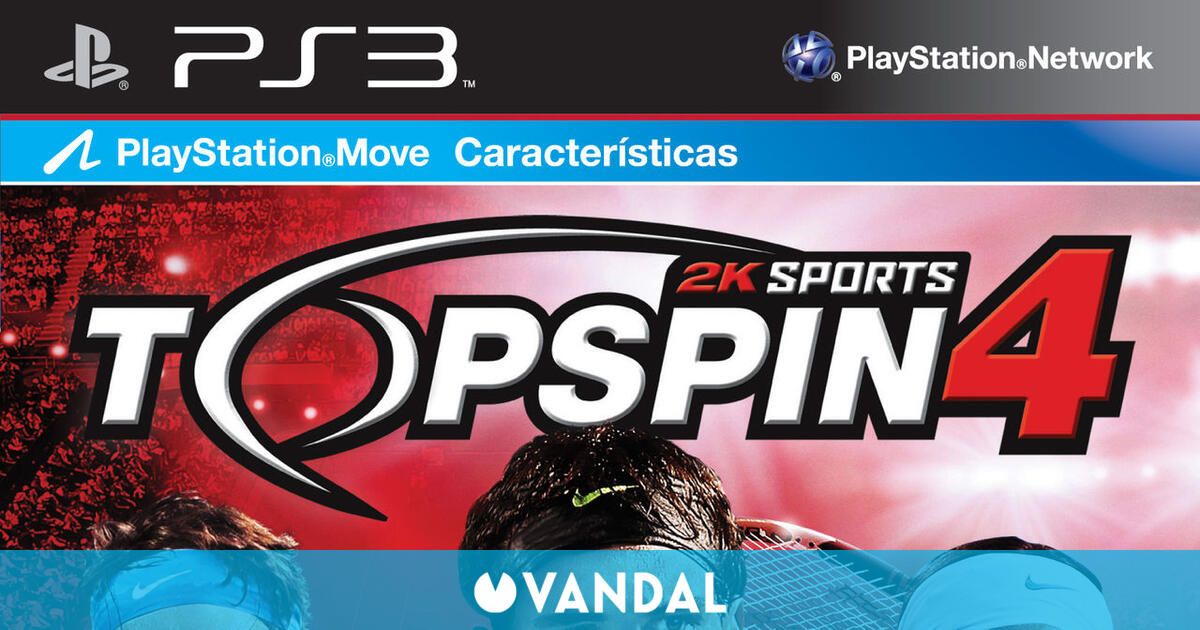 gerente Injusto sello Top Spin 4 - Videojuego (PS3, Xbox 360 y Wii) - Vandal