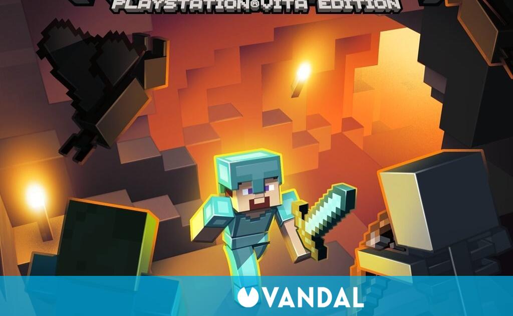 Minecraft Pour PlayStation Vita (PS Vita) - Version PAL FR, état Correct, Fonctionnel