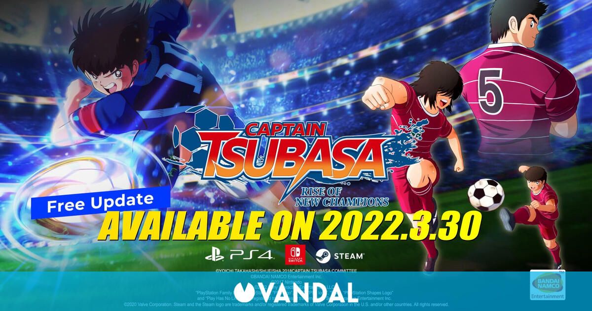 Captain Tsubasa: Rise of New Champions añade contenido y modos con su