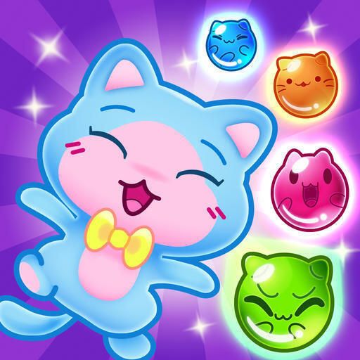Kitty Pawp Bubble Shooter Videojuego (iPhone) Vandal