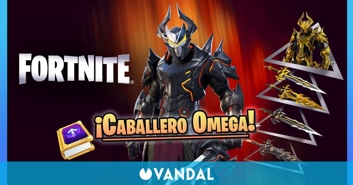 Fortnite: Así es el pack de Caballero omega con misiones de subida de nivel