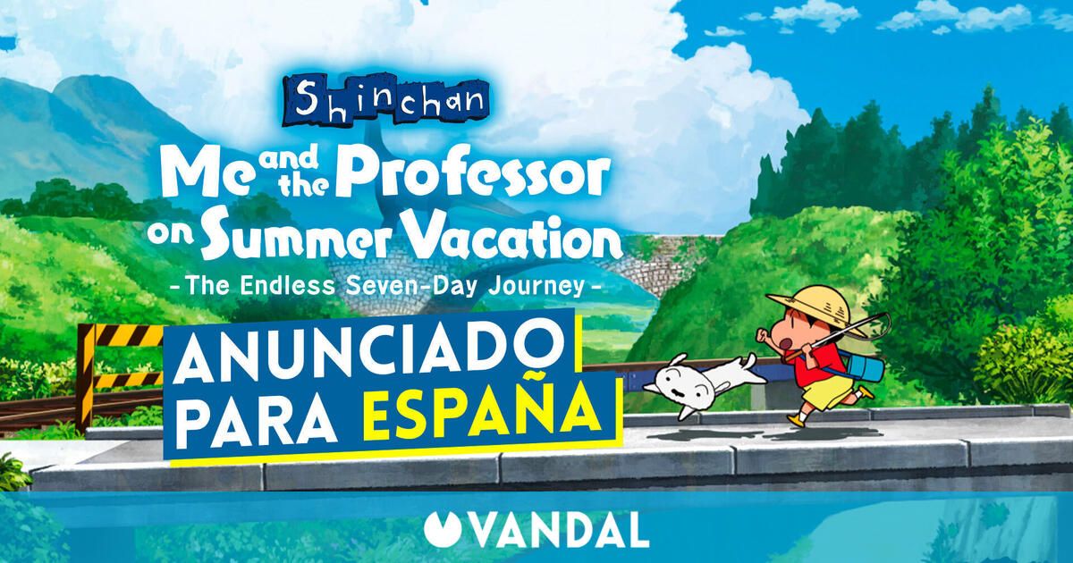 El juego de Shin-chan para Switch y PS4 llegará a España en agosto con textos en español