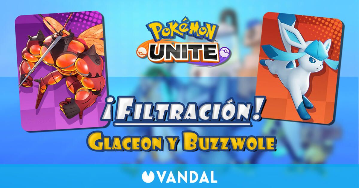 Pokémon Unite: Detalles filtrados de Glaceon y Buzzwole, los próximos personajes