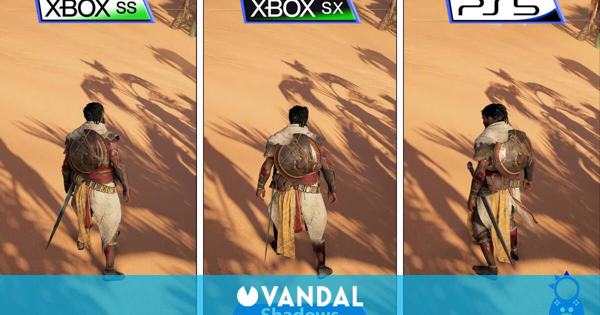 Comparan Assassin S Creed Origins En Ps Y Xbox Series Con El Parche