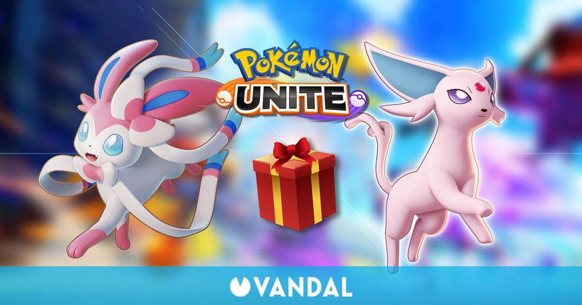 Pokémon Unite comparte dos códigos gratis con licencias de Sylveon y