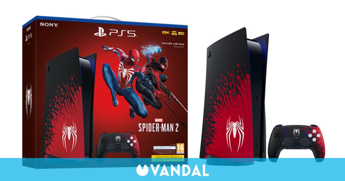 El pack de PlayStation 5 Edición Limitada de Marvel’s Spider-Man 2 ya se puede reservar