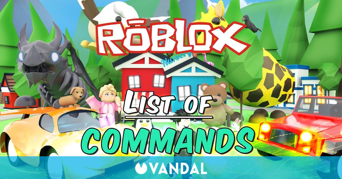 Roblox List Of ALL Commands And How To Use Them 1 