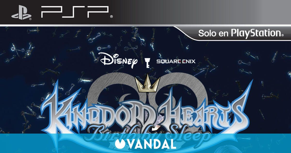 Jeu PSP Kingdom Hearts Birth By Sleep (version PAL) - Bon état Sans Notice - Jeu De Rôle Action