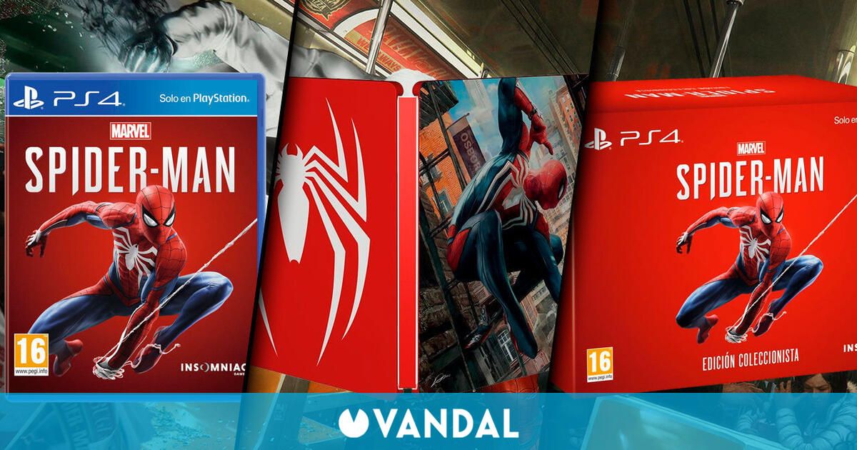 Estas todas las ediciones y packs de Spider-Man PS4 - Vandal