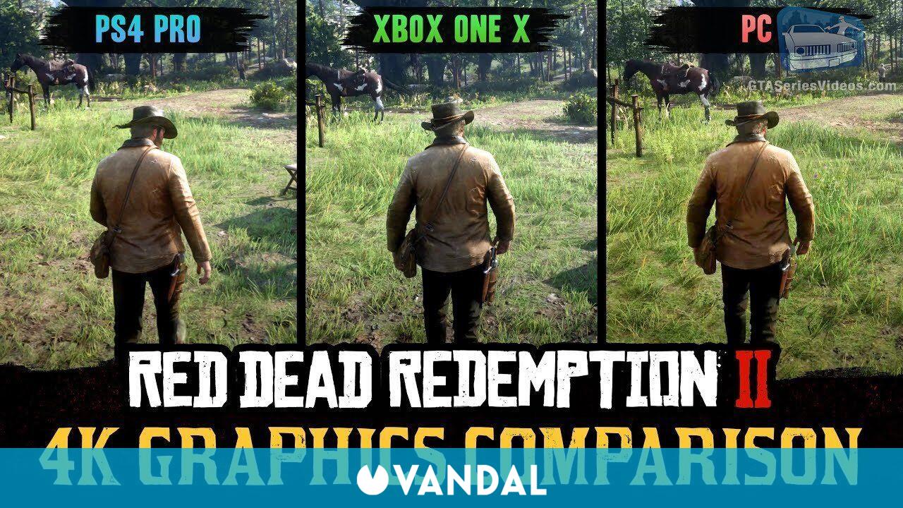 Red Dead 2: Comparan sus gráficos en PC, PS4 y Xbox X - Vandal