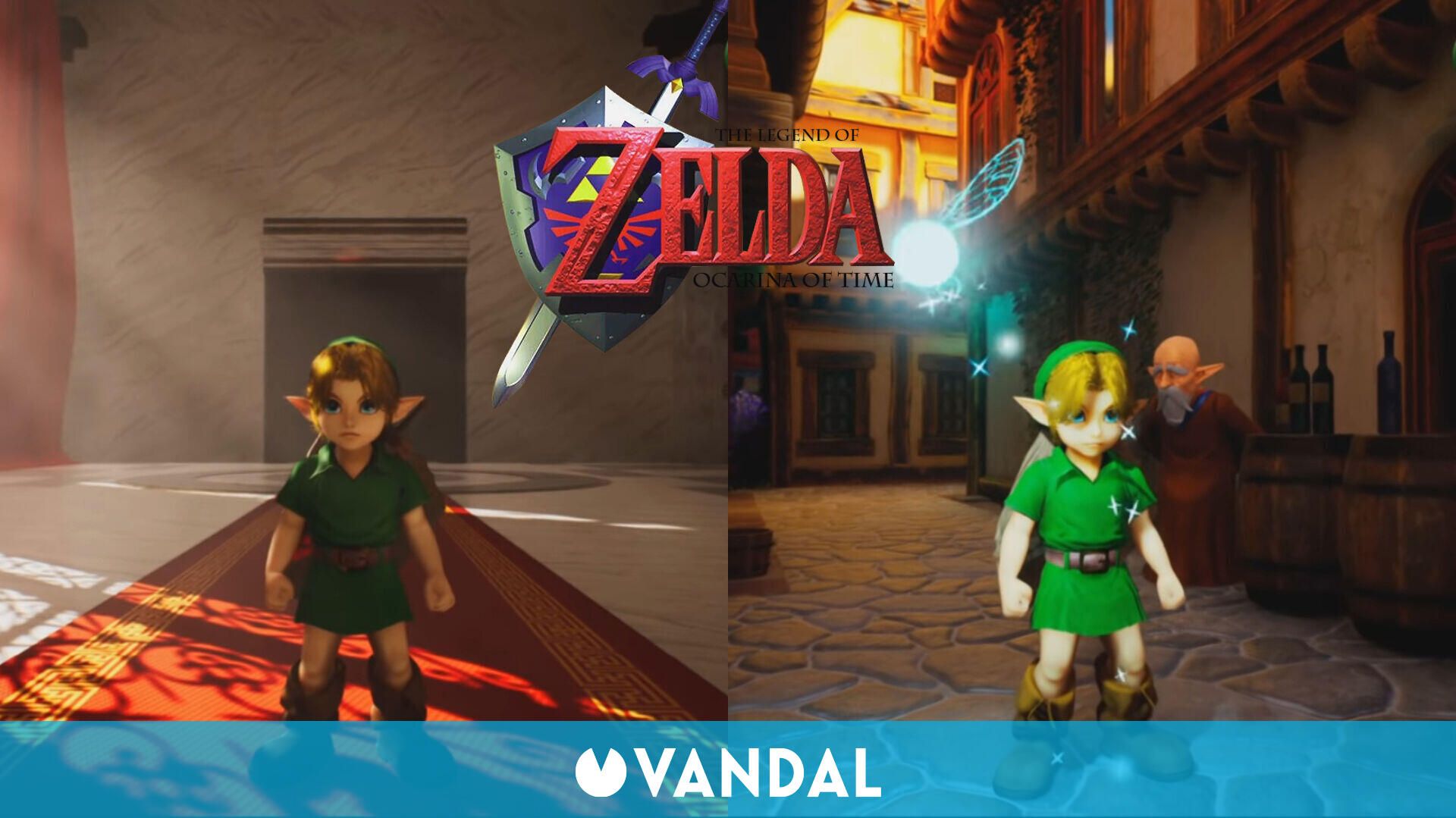 gato Organizar Trastorno The Legend of Zelda: Ocarina of Time recibe un remake jugable en Unreal  Engine 5 - Vandal