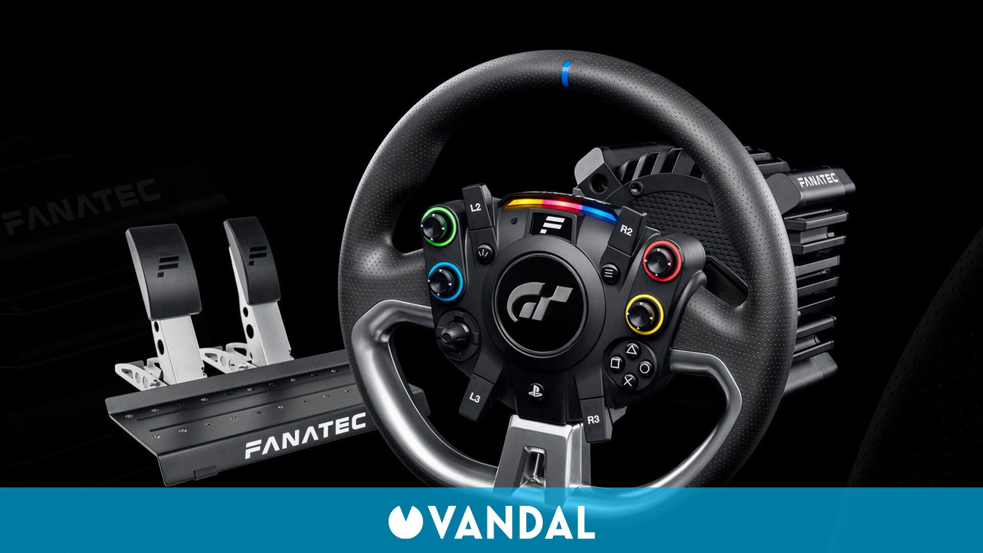 Fanatec presenta su volante oficial Gran Turismo 7, que 700 -
