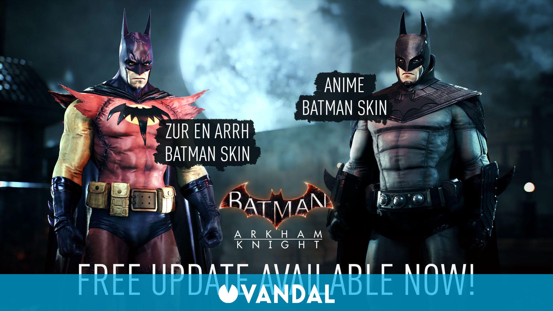 Batman: Arkham Knight se actualiza y ofrece dos apariencias gratis - Vandal