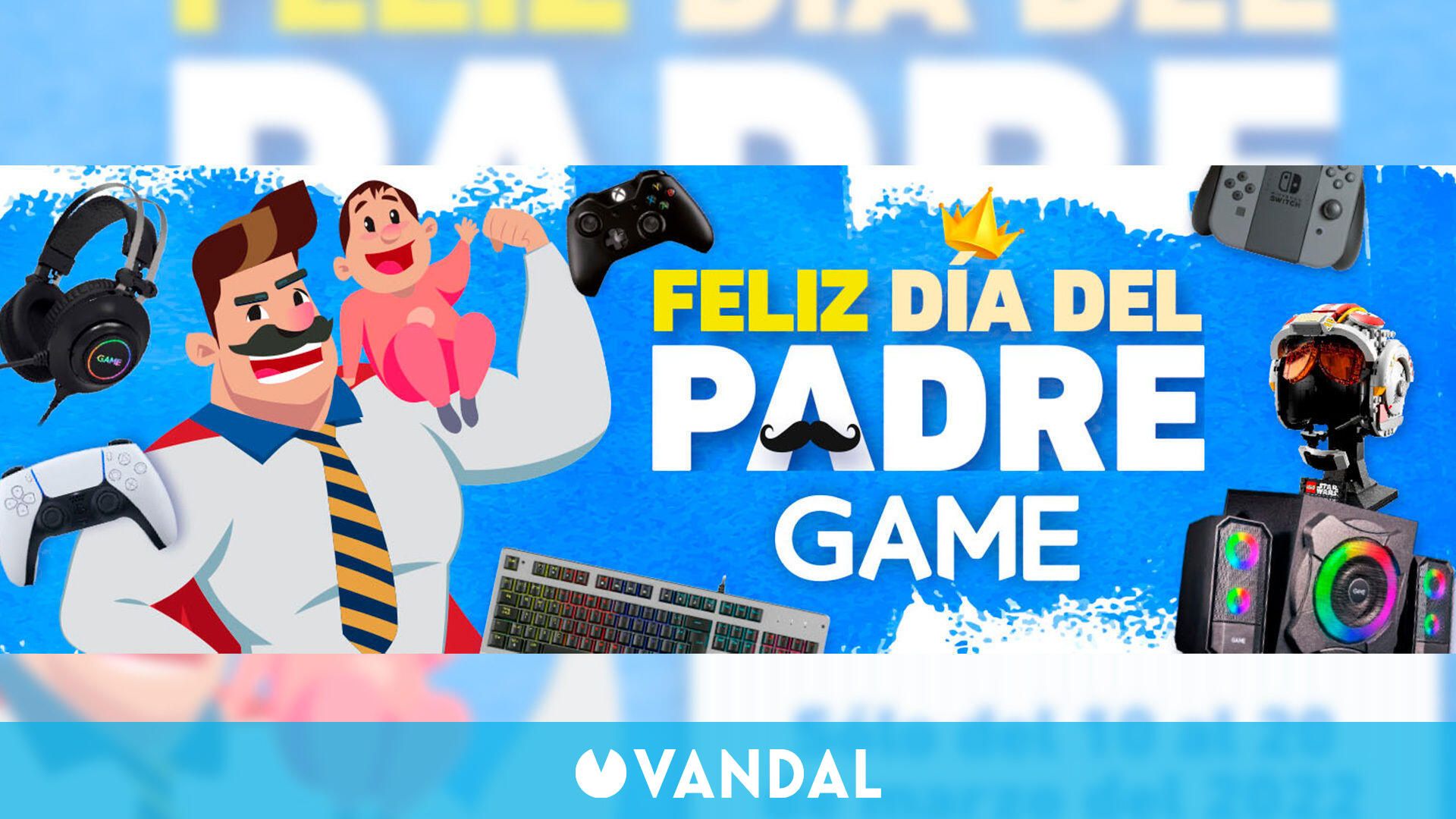 GAME te trae las mejores ofertas del Día del Padre en juegos, consolas, PC  gaming y más - Vandal