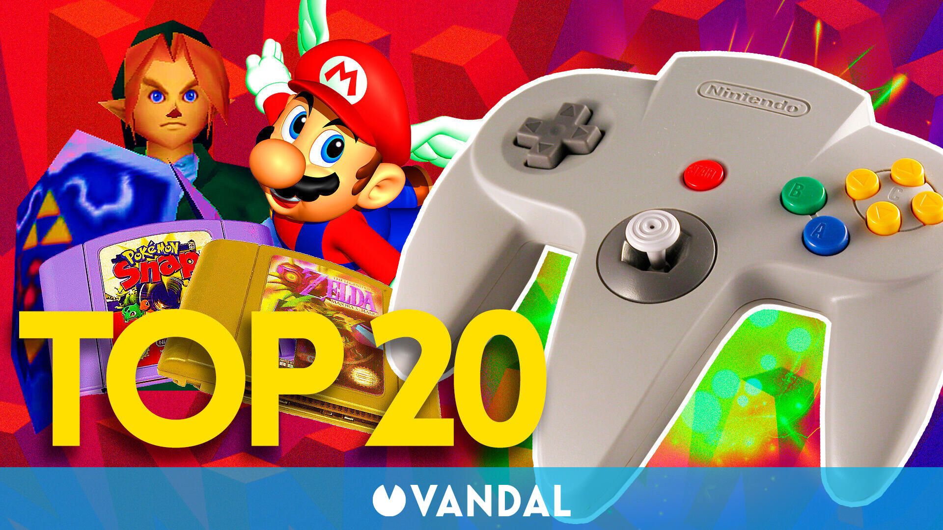 en los 20 de Nintendo 64 - Vandal