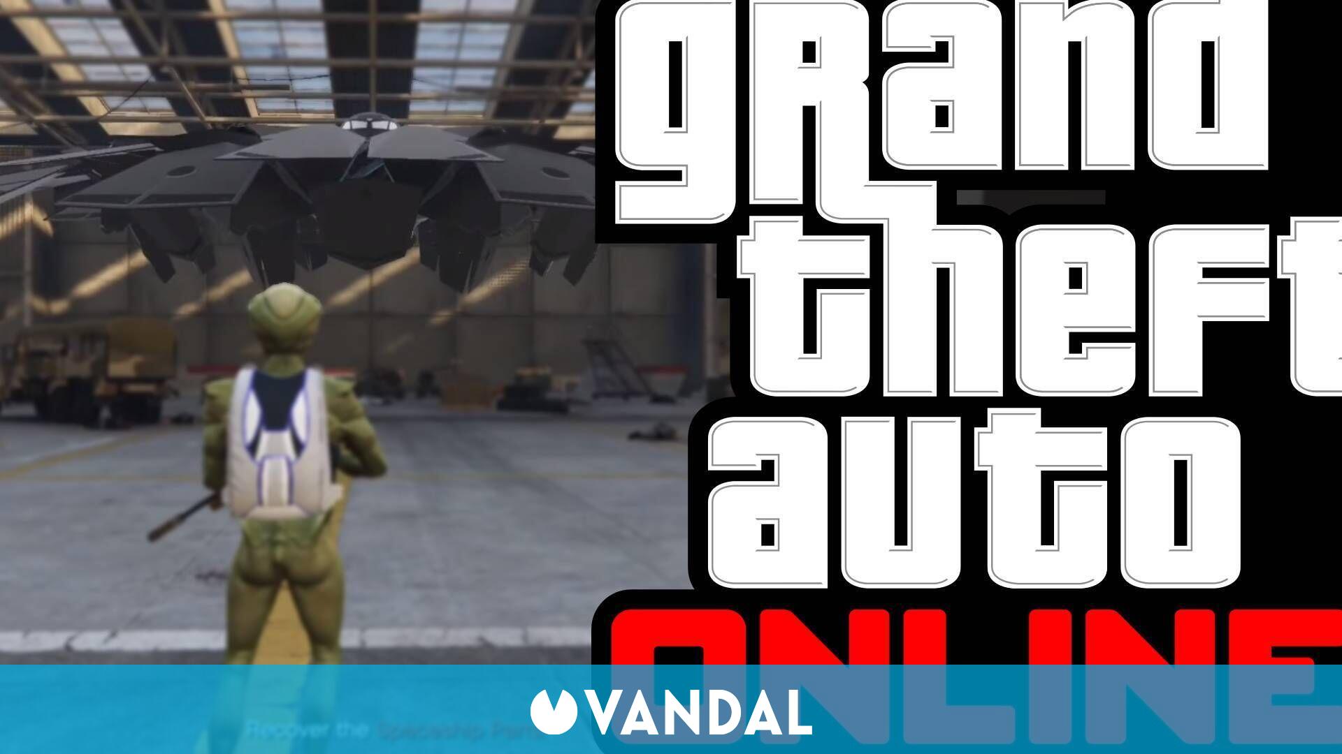 GTA Online esconde una misión robar OVNI de Fort Zancudo - Vandal