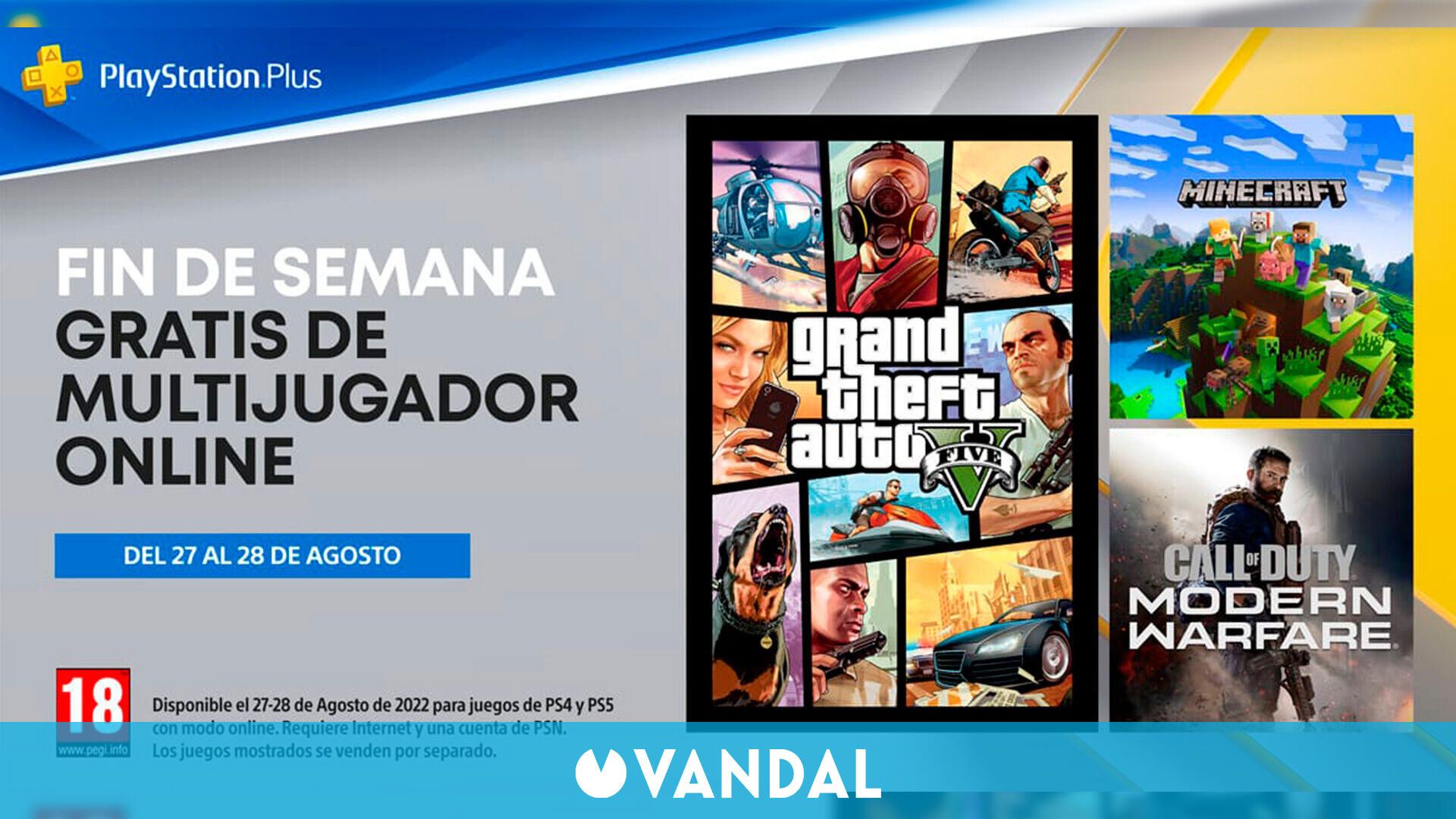 Ahora Remolque Inflar Fin de semana con multijugador gratuito en PlayStation para todos los  usuarios de PS4 y PS5 - Vandal