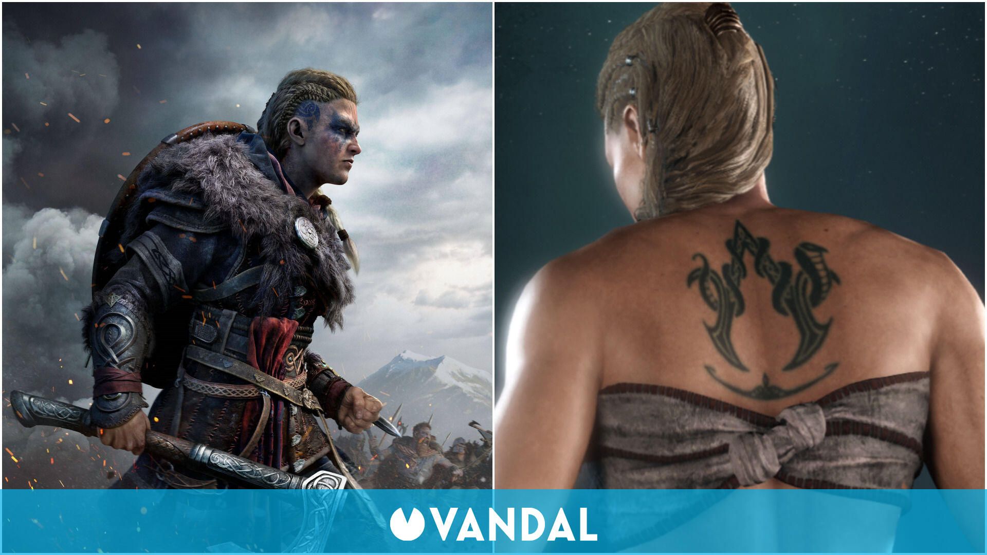 Assassin's Creed Valhalla incluirá como tatuaje el logo de la asociación AC  Sisterhood - Vandal