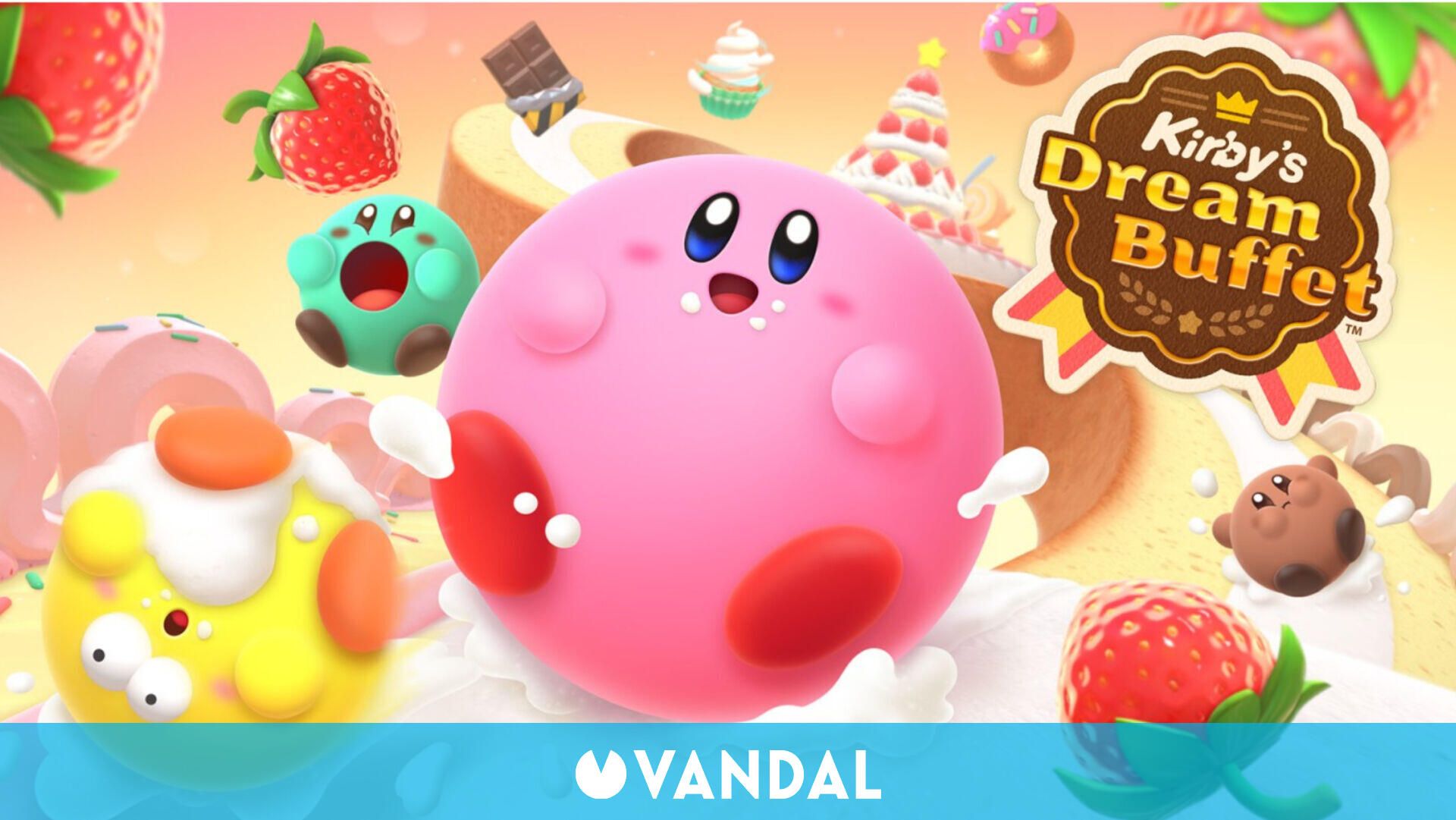 Nintendo anuncia Kirby's Dream Buffet: Carreras arcade multijugador este  verano en Switch - Vandal