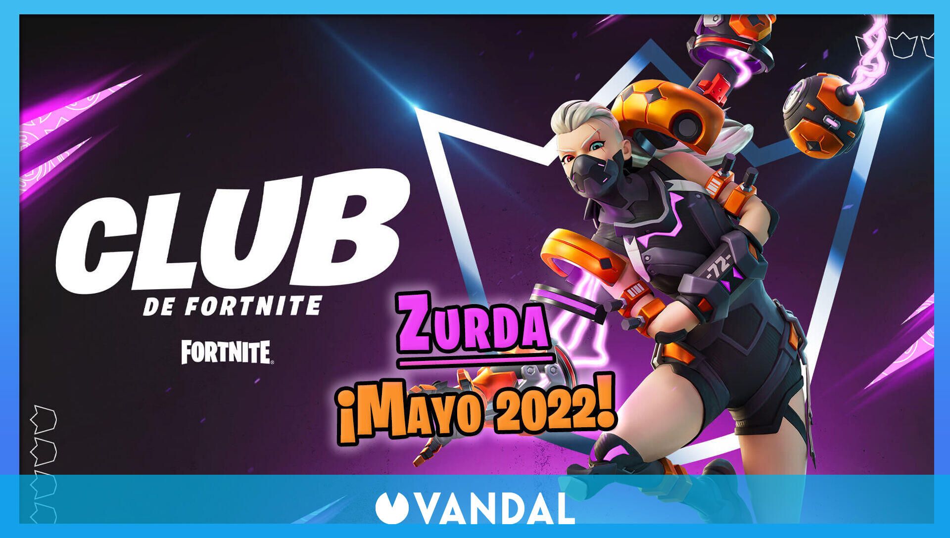 Club de Fortnite (mayo 2022): Skin de Zurda, todos los contenidos y  ventajas - Vandal