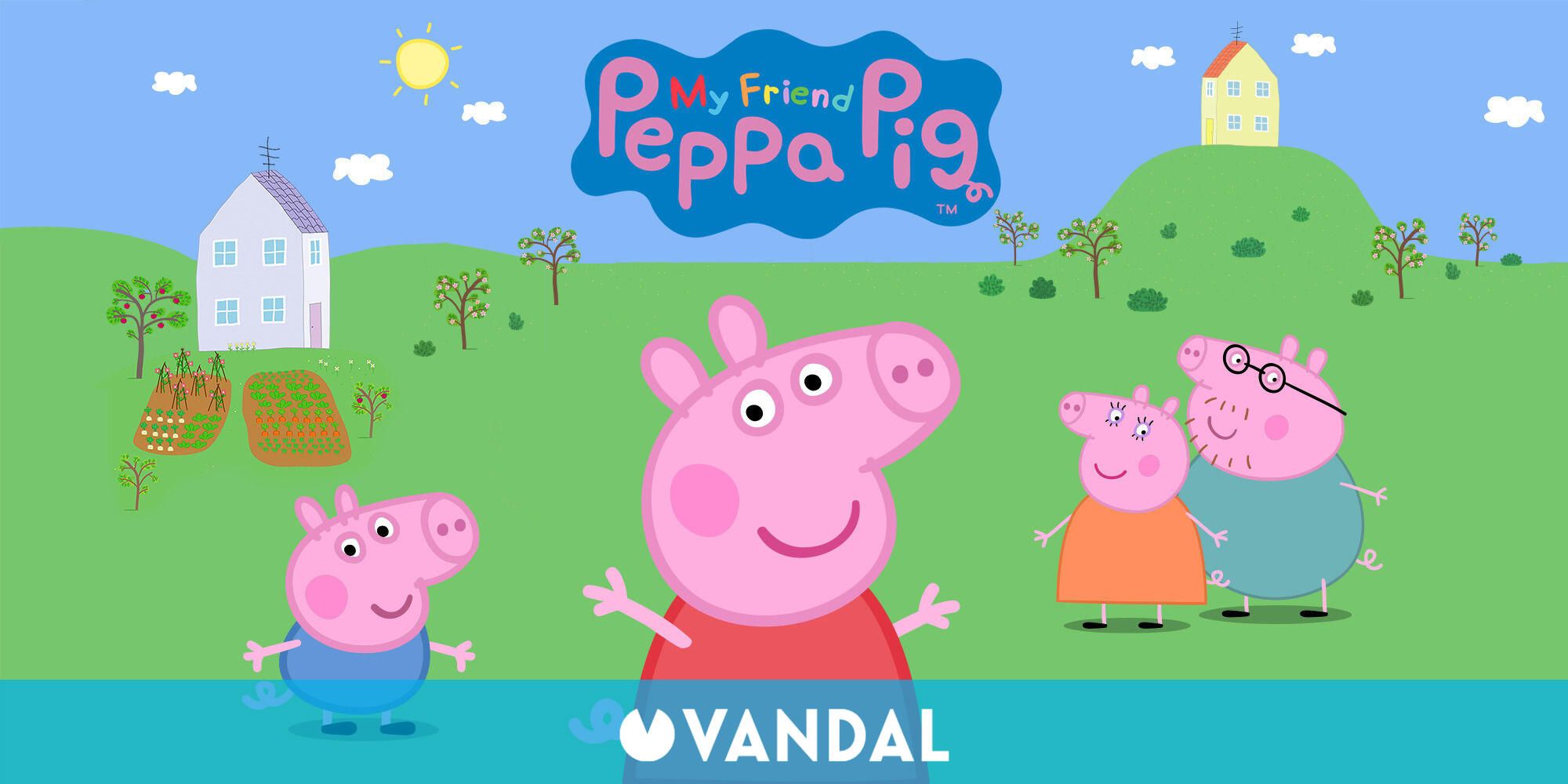 Anunciado My Friend Peppa Pig, una aventura con los personajes de la serie  - Vandal