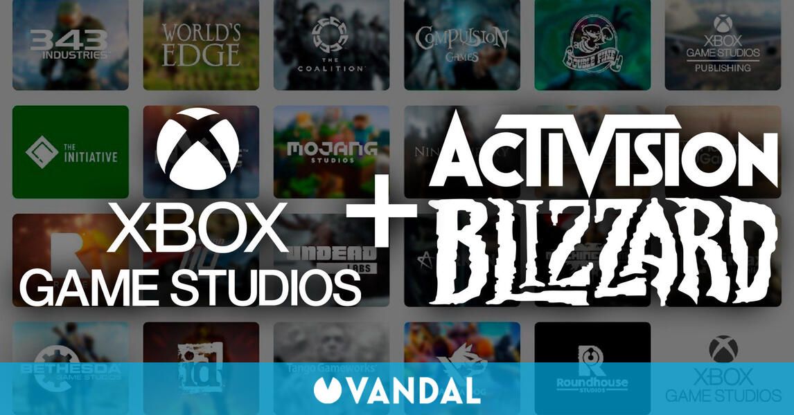 Xbox Game Studios ya suma más de 30 estudios tras la compra de Activision  Blizzard - Vandal