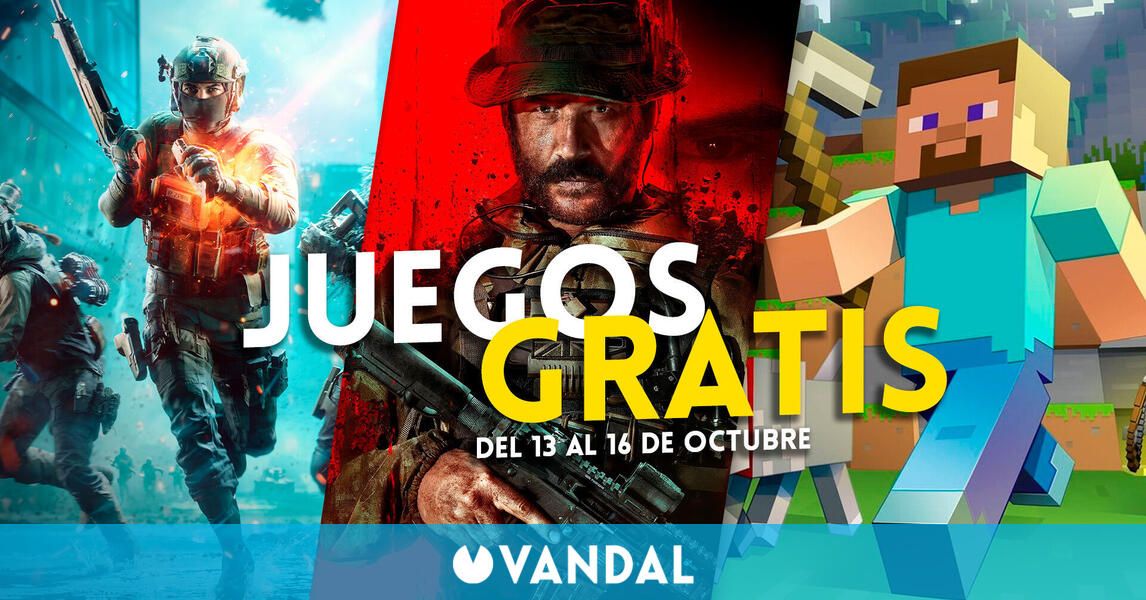 Todos los juegos a los que podrás jugar totalmente gratis este fin de  semana (13 al 16 de octubre) - Vandal