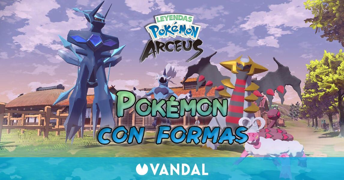 Como transformar a SHAYMIN de FORMA CIELO a FORMA TIERRA en POKEMON  LEYENDAS de ARCEUS 