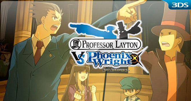 El Profesor Layton vs. Phoenix Wright: Ace Attorney Nintendo 3DS