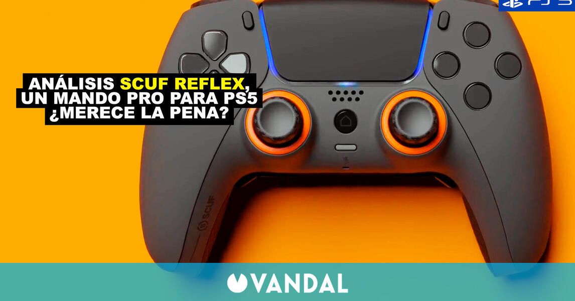 SCUF Reflex para PS5, análisis: así es el mando que usan los Pro