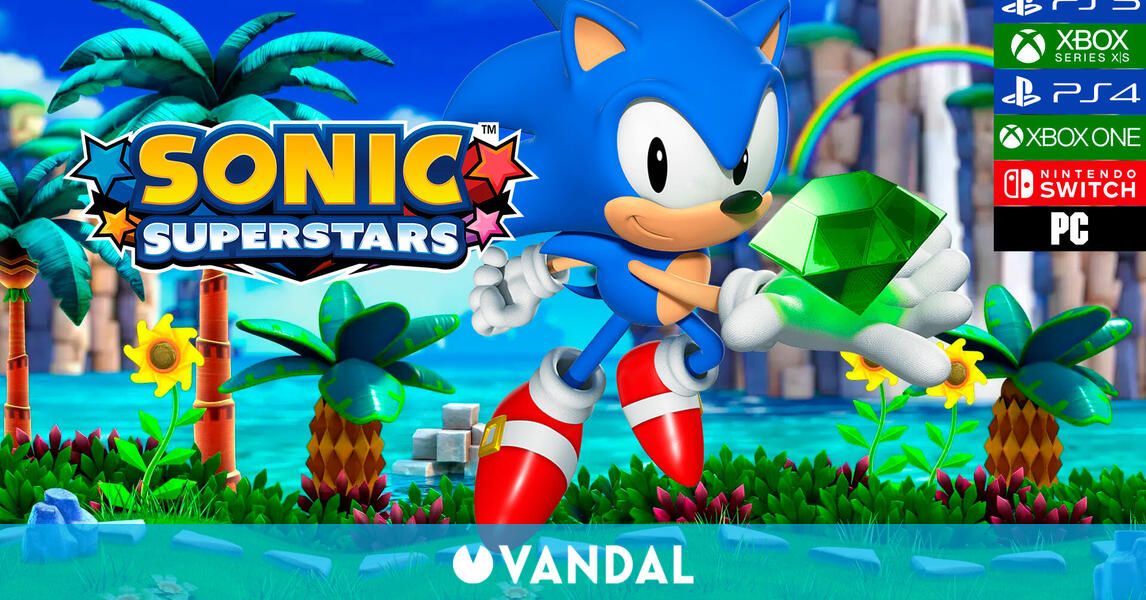 Sonic Superstars - Videojuego (PS5, Switch, Xbox Series X/S, PS4, PC y Xbox  One) - Vandal