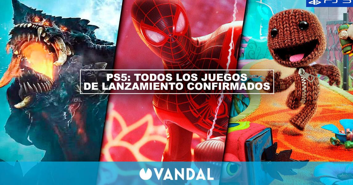 Estos son todos los juegos de PS5 confirmados oficialmente