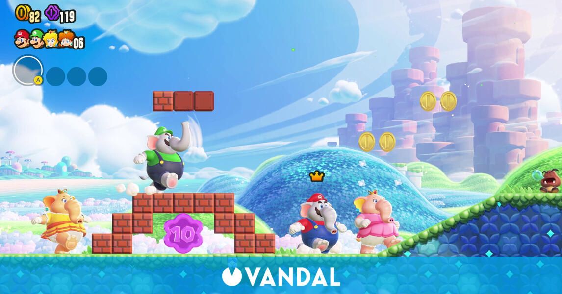 Así funciona el peculiar multijugador online de Super Mario Bros. Wonder -  Vandal