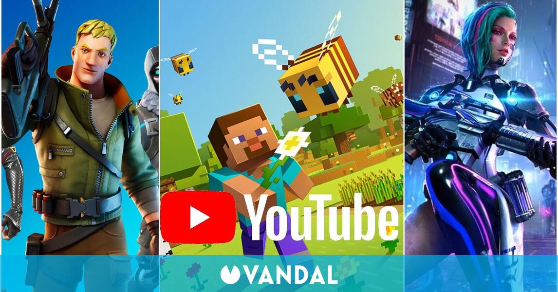 Youtube 2020 Minecraft Garena Free Fire Y Fortnite Han Sido Los Juegos Mas Populares Vandal