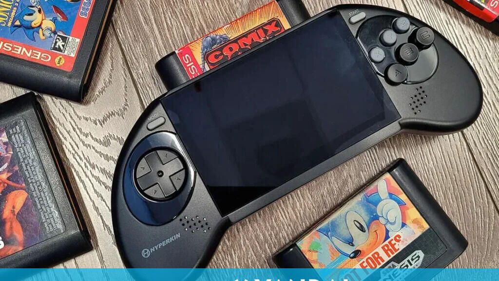 Buenas noticias para los amantes de Mega Drive: una nueva portátil reproduce los cartuchos originales