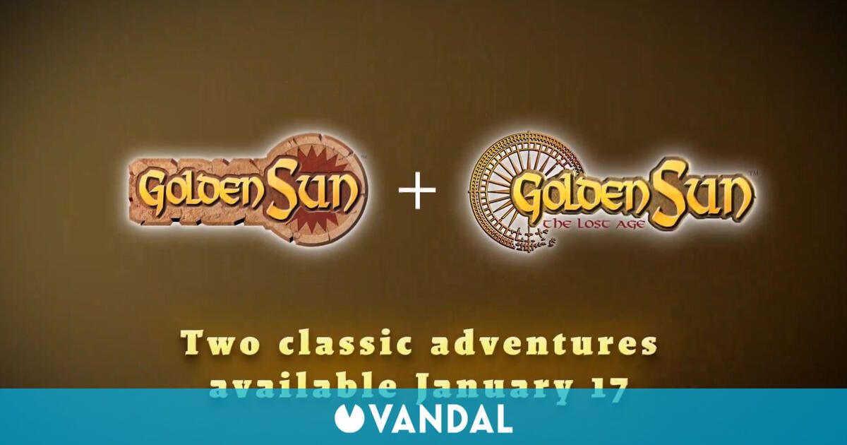 Golden Sun y Golden Sun: La Edad Perdida llegan a Nintendo Switch Online este mes