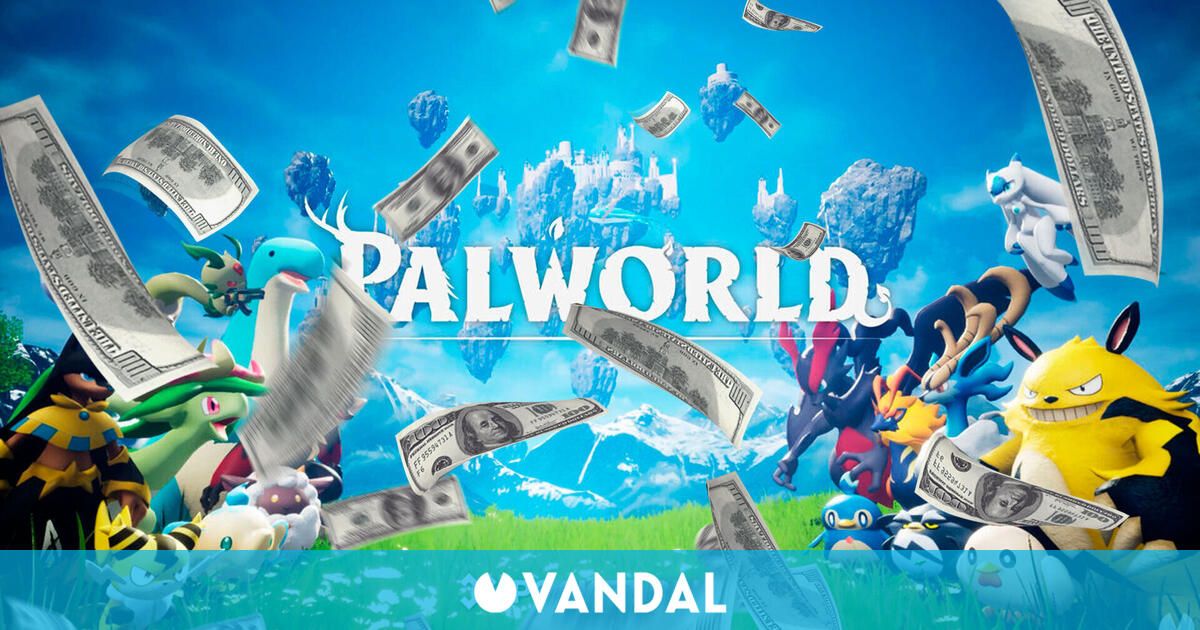 Palworld aumenta sus récords: Vende 3 millones y se cuela entre los 10 más jugados de la historia de Steam