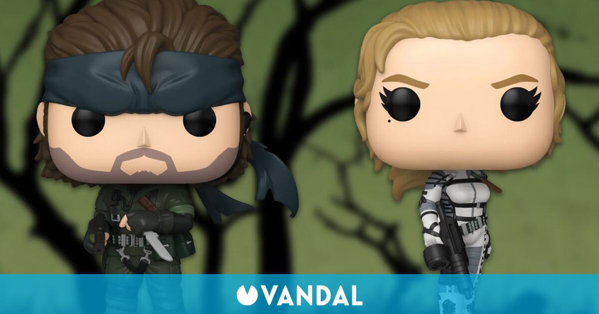 Metal Gear Solid Delta sigue sin fecha de lanzamiento, pero sus muñecos Funko Pop se ponen ya a la venta