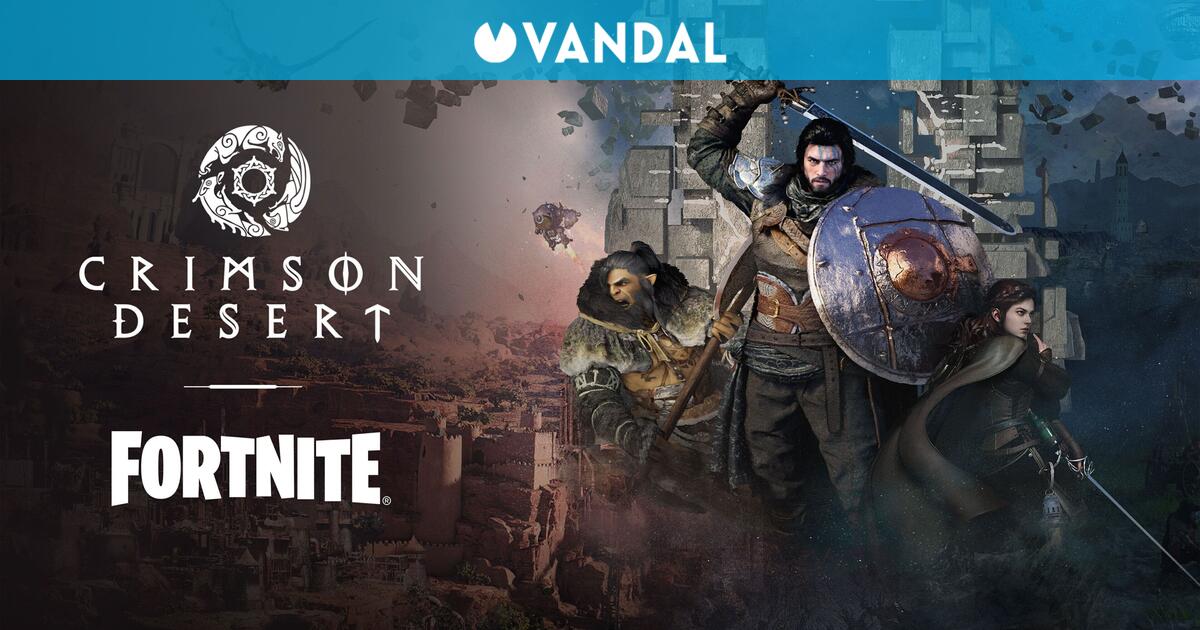 Epic Games anuncia la colaboración Crimson Desert con Fortnite y confirma su llegada a Epic Games Store