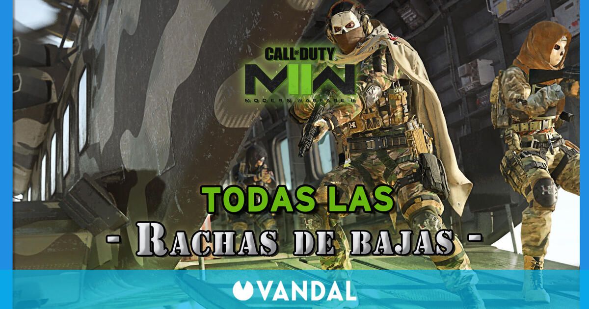 Cod Modern Warfare Todas Las Rachas De Bajas Efectos Y C Mo Desbloquear