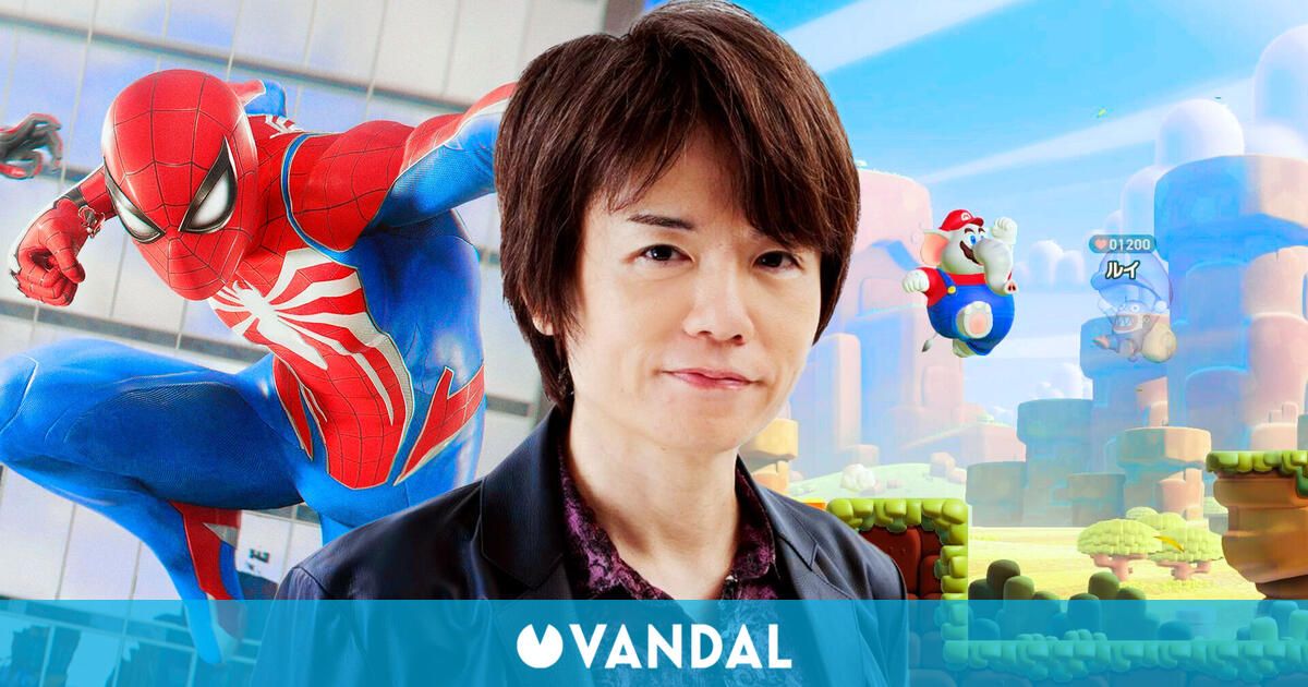 El creador de Smash Bros termina Super Mario Bros. Wonder y Spider-Man 2 y deja claro su veredicto
