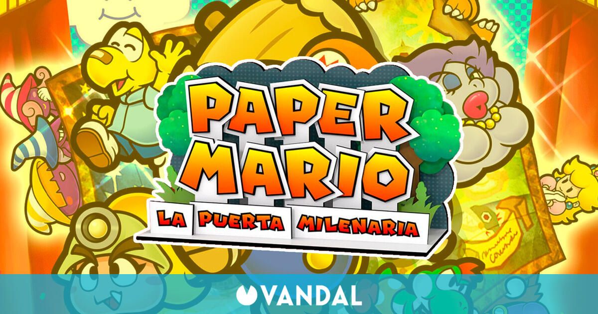 Nintendo hace oficial la llegada del clásico Paper Mario: La Puerta  Milenaria a la Switch en 2024, Videojuegos, TECNOLOGIA