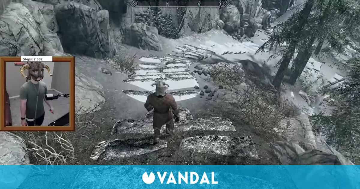 ¿Cuánto mide realmente el mapa de Skyrim? Lo comprueban dando pasos en la vida real