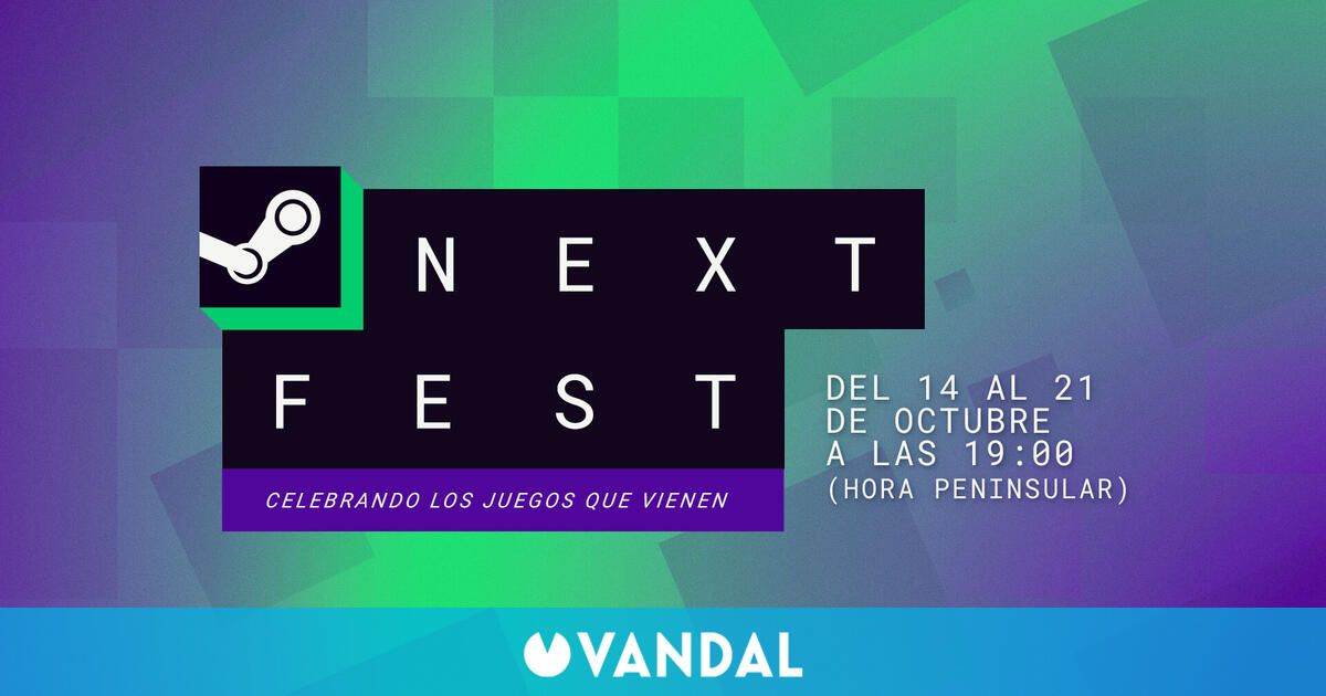 Arranca el Steam Next Fest de octubre: Cientos de demos de juegos de PC del 14 al 21 de octubre