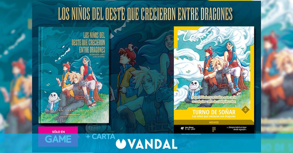 Reserva el libro &#39;Los niños del oeste que crecieron entre dragones&#39; en GAME y llévate una carta exclusiva de regalo